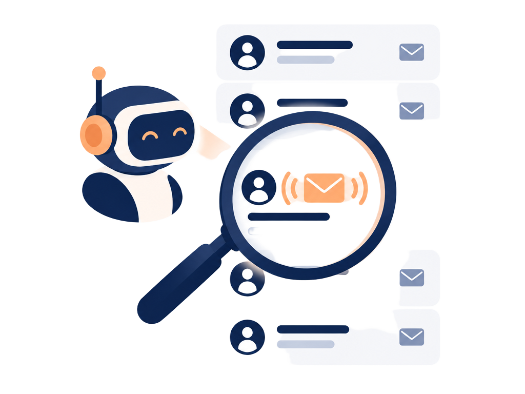 Illustration : Agent de prospection